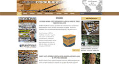Desktop Screenshot of mundocorrugador.com